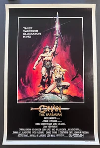 CONAN DER BARBAR (1982) Arnold Schwarzenegger Advance Poster, gerollt! - Bild 1 von 2