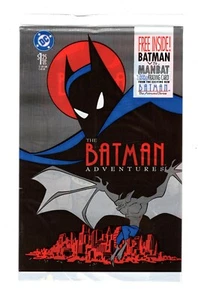 BATMAN ADVENTURES 7 (NM) vs MAN-BAT / FACTORY SEALED IN POLY-BAG w/CARD * - Picture 1 of 2