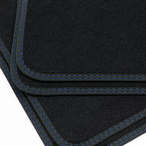 Alfombrillas de doble costura adecuadas para BMW Serie 3 E30 Touring Combi Limusina 1982-1994 - Imagen 1 de 9