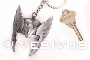 KEYCHAIN - Marvel THOR's HELMET - NICKEL Key Accessory Metal Viking Superhero - Picture 1 of 1