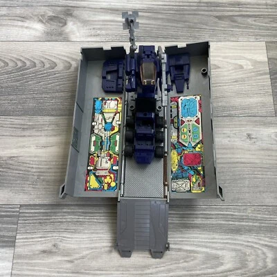 Transformers Optimus Prime G1 Trailer Only, Rubber Tires Hasbro VTG 1982 Japan - Image 1 of 4