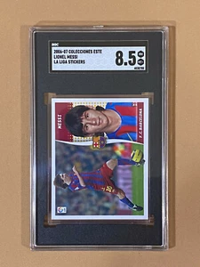 2006-07 Lionel Messi Clecciones Este La Liga Stickers SGC 8.5 no PSA BGS - Foto 1 di 1