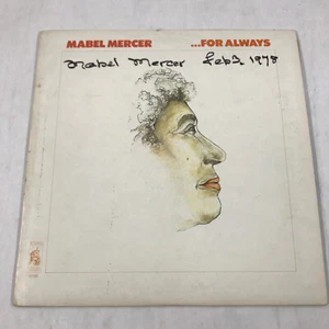 MABEL MERCER ...For Always LP, 1974, Stanyan Records Vinyl Signed in 1978 - Picture 1 of 12