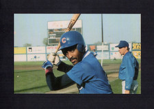 #7 JULIO VALDEZ, Iowa Cubs | 1986 TCMA Stars of the Future postcard