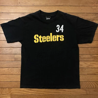 Camiseta deportiva Reebok Pittsburg Steelers Mendenhall #34 adulto mediana juvenil XL Foto 1 de 4