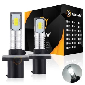 2PCS 880 890 892 893 899 CSP LED Fog Light Driving Bulbs 100W 6000K Xenon White - Picture 1 of 12