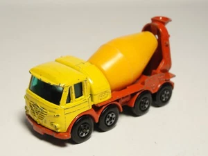 Camión de hormigón Matchbox Superfast naranja amarillo forrado No. 21 ruedas de transición - Imagen 1 de 5