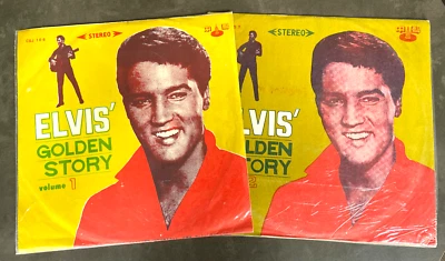 LP Elvis Presley - Golden Story Vol. 1 + 2 - Taiwan - Bild 1 von 2