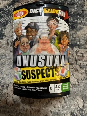 Unusual Suspects Game by IDEAL ALEX BRANDS New Factory Sealed Dice Card Game - Image 1 of 3