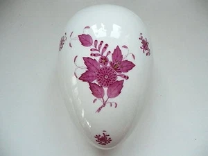 Herend porcelain Chinese Bouquet - Raspberry egg shape box - Picture 1 of 5