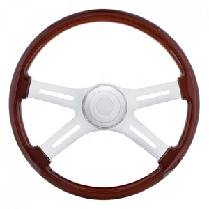 18" Chrome 4 Spoke Steering Wheel for International Trucks - Picture 1 of 1