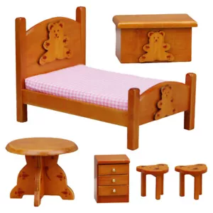 Doll House Decoration Child Furniture for Dollhouse Small Cabinet Model - Picture 1 of 12