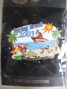 Pin 21246 WDW - Vacaciones de primavera 2003 Mickey Minnie Goofy DISNEY LE 3000 - Imagen 1 de 1