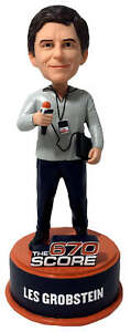 Les Grobstein Chicago Radio Personality 670 The Score Bobblehead Sports