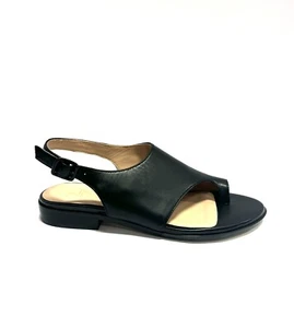 Naturalizer Womens Emma Slingback Sandal Black Leather Size 7.5N - Picture 1 of 6