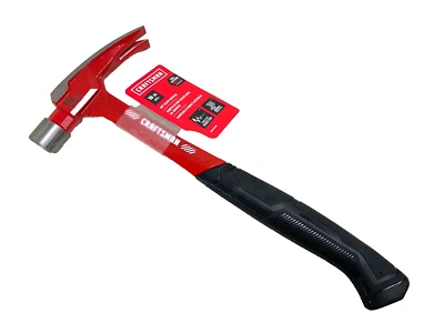 ¡NUEVO! HERRAMIENTAS ARTESANALES 16-oz. MARTILLO GARRA RASGADO, CARA LISA, CMHT51163 Foto 1 de 4
