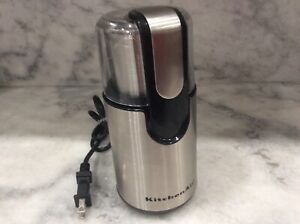 KitchenAid Coffee Grinder Stainless Steel BCG1110B0 Black & Onyx
