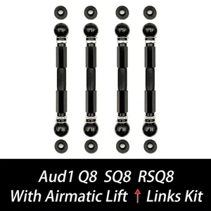 For AUDI Q8 SQ8 RSQ8 4M Adjustable Air Ride Suspension Lift Links Raise Kit Rods - Picture 1 of 7