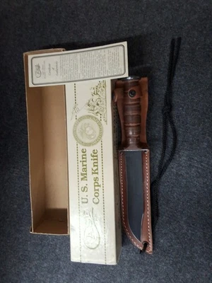 Cuchillo de hoja fija Case USMC 7" acero al carbono (00334) Foto 1 de 4