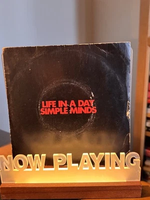 Simple Minds - 'Life In A Day' 7inch Vinyl Single (Zoom Records 1979) - Image 1 of 4