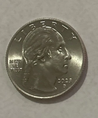 2023 P Eleanor Roosevelt Quarter Error 'In Cod We Trust' - Image 1 of 2
