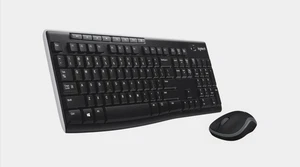 Logitech MK270 Wireless Keyboard And Mouse Combo - US Black 920-008813 - Picture 1 of 6