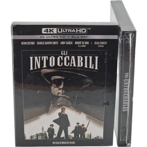 The Untouchables Steelbook 4K Ultra HD + Blu-Ray Brian de Palma, Costner Free - Picture 1 of 9