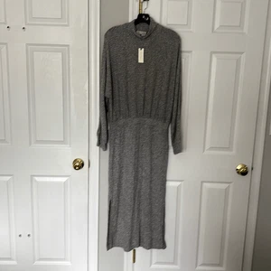 Maxi Vestido Anthropologie Mariah Tejido Acanalado Talla Mediana - Imagen 1 de 4
