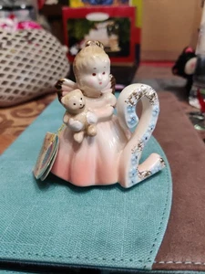Vintage JOSEF Originals Through The Years #2 Birthday Angel Figurine - Picture 1 of 6