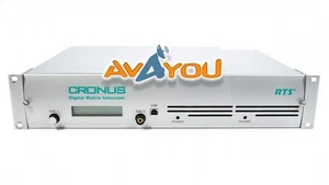 RTS Bosch Cronus 32CH 4x AIO-8 Digital Intercom Matrix 90007770001 +Fiber Link - Picture 1 of 10