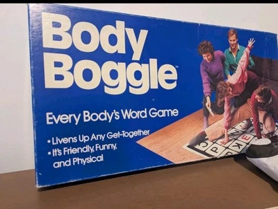 Vintage Body Boggle Game By Parker Bros 1985 Fully Complete  - Image 1 of 4