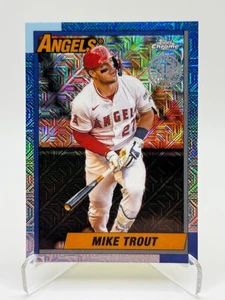 2025 Topps Update Series '90 Topps Silver Pack Chrome #U90C-80 MIKE TROUT - Picture 1 of 2