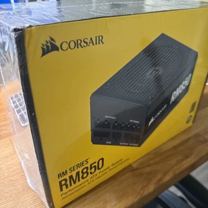 Corsair RM850 850W 80 Plus Gold Certified Fully Modular Power Supply Unit -... - Afbeelding 1 van 6