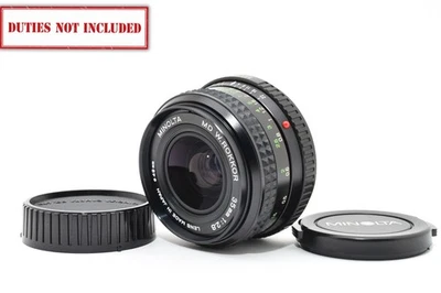 [COMO NUEVO] Lente gran angular MF Minolta MD W.ROKKOR 35 mm f/2,8 de JAPÓN A165 Foto 1 de 4