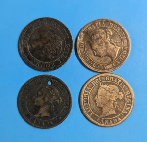 1882 - 1888 Canada Large Cent #A9 - Bild 1 von 2
