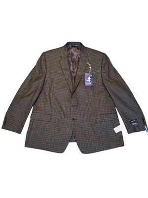 Ralph Lauren Ralph Blazer Men 50L Plaid Comfort Flex Wool Blend Big Tall Sports - Image 1 of 4