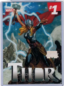 2024 SkyBox Marvel Masterpieces Thor What If? Silver Spectrum #'ed 06/10 #52 - Picture 1 of 1