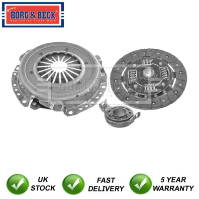 Clutch Kit Borg & Beck Fits Ford Escort 1990-1995 Fiesta 1990-1995 1.4 5014445 — 第 1/4 张图片