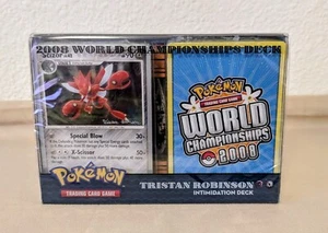 2008 Intimidation Deck World Championship Pokemon Sealed Tristan Robinson MINT A - Picture 1 of 3