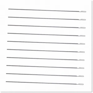 10pcs Alloy Beading Needles for Easy Threading Sewing and Bead Spinner - Open En - Picture 1 of 7
