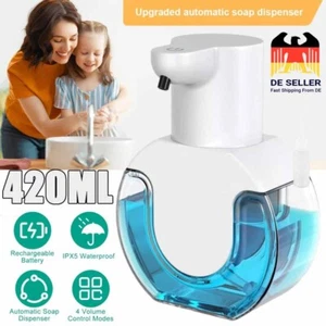 Automatisch Sensorspender Schaum Seifenspender 420ml Elektrischer Seifenspender - Bild 1 von 15