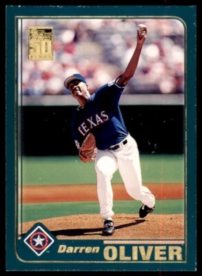 2001 Topps Darren Oliver . Texas Rangers #614 - Image 1 of 2