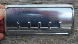 1953 Buick Radio Delete Plate About 5 x 3.25" - Picture 1 of 3