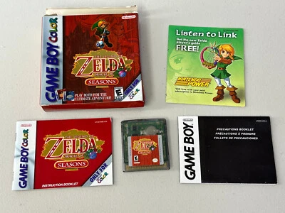 Legend of Zelda: Oracle of Seasons (Nintendo Game Boy Color) Complete - Image 1 of 4