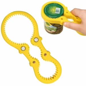 3 in 1 Multi Purpose Bottle Jar Lids Cap Opener Grip Twister Rubber - Bild 1 von 7