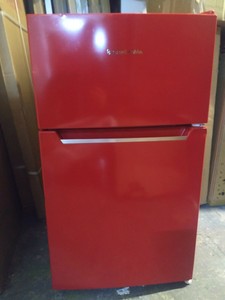 russell hobbs fridge freezer red