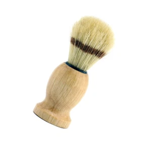 Men Shaving Bear Brush Best Badger Hair Shave Wood Handle Razor Barber Tool - Picture 1 of 11