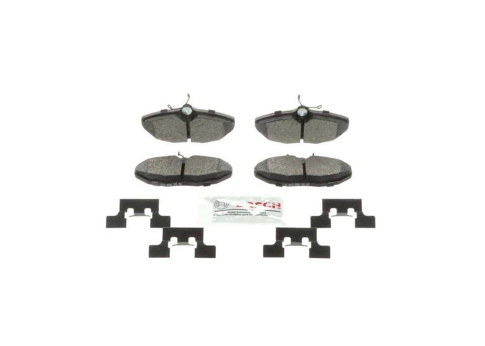 Bosch Blue Ceramic Brake Pads with Hardware Rear For 2002-2005 Ford Thunderbird - Image 1 of 4