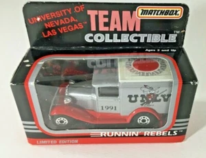 Matchbox Limited Edition Truck UNLV Runnin Rebel Team Collectible 1991 New  - Picture 1 of 7