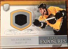 2006-07 Be A Player Portraits First Exposures Jersey Milan Jurcina FE-MJ
